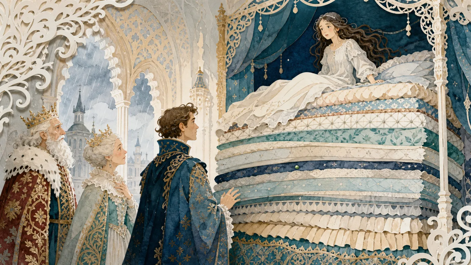 The Princess and the Pea — illustrated graded reader