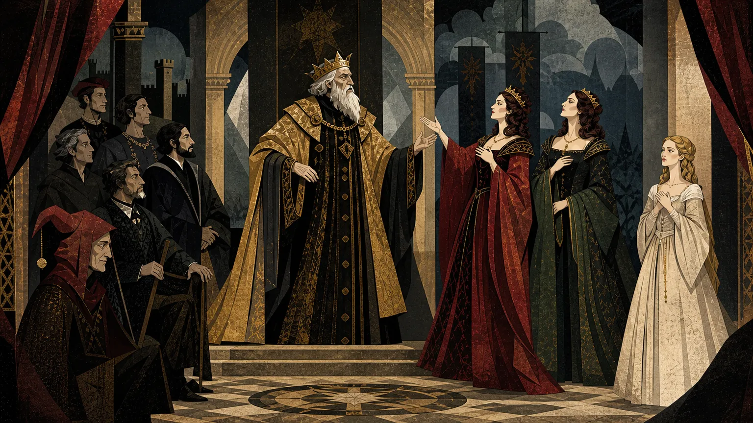 King Lear — illustrated graded reader