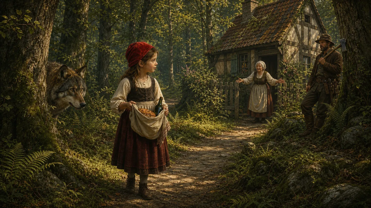 Little Red Riding Hood — illustrated graded reader